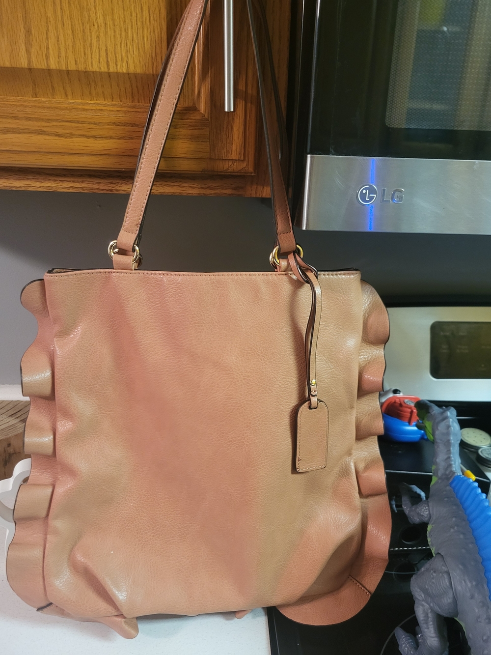 Sole Society ruffle Shouler Bag Purse
